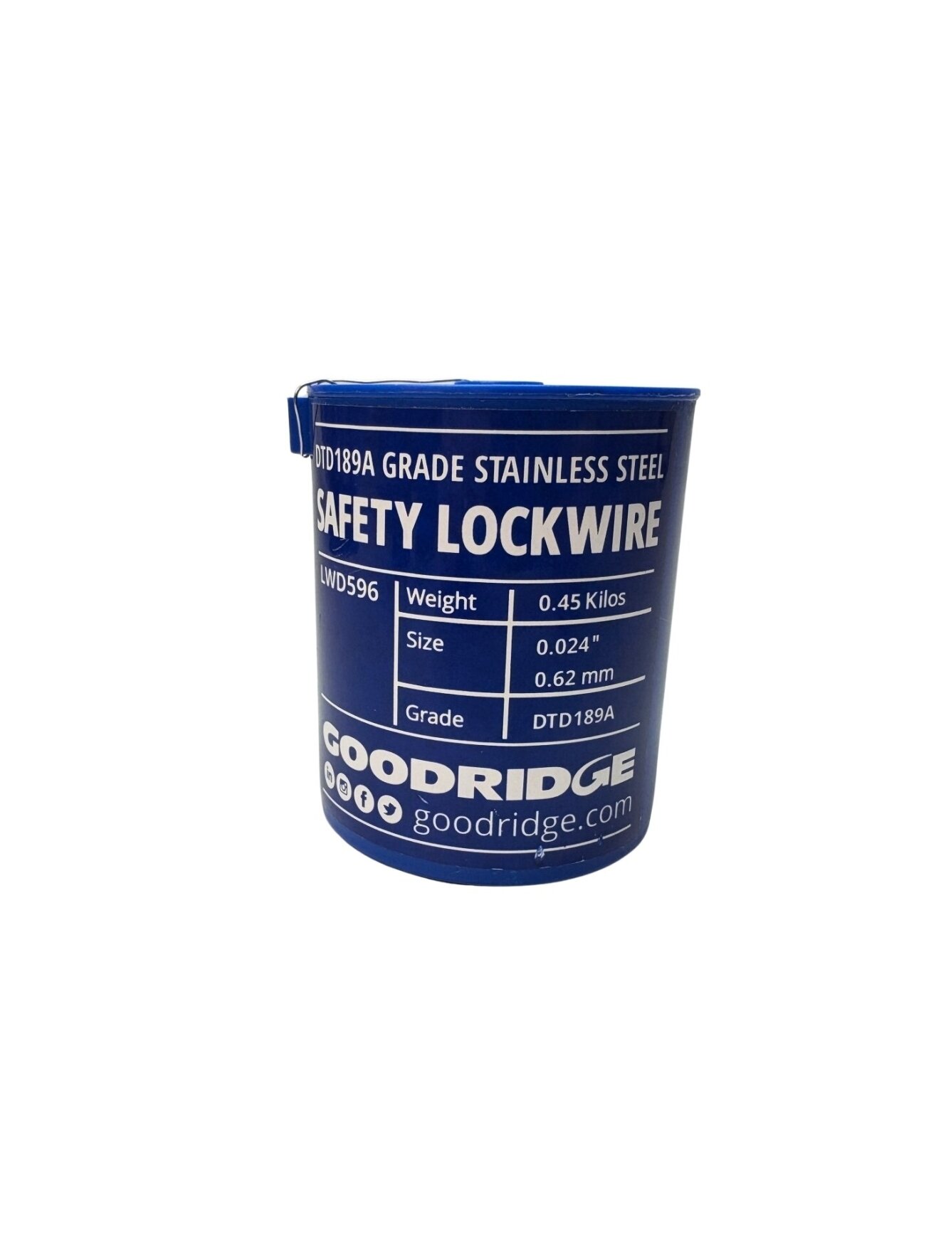 Goodridge nerūdijančio plieno fiksavimo viela LWD596 LWD597 LWD598 1 Goodridge nerūdijančio plieno fiksavimo viela LWD596 LWD597 LWD598 1