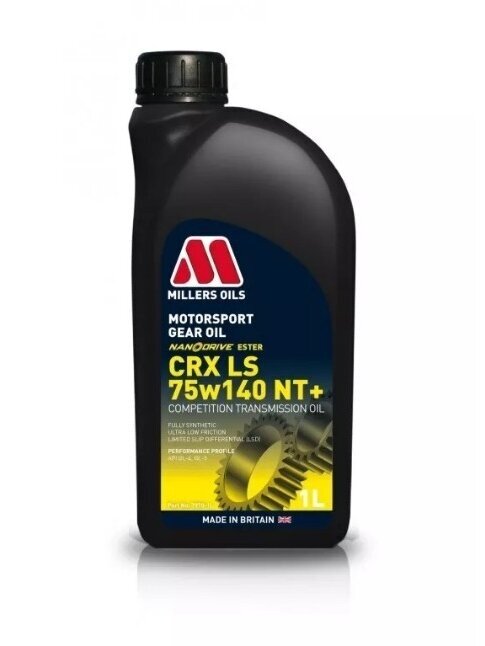 Transmisinė alyva Millers Oils CRX LS 75w140 NT+ 1 Transmisinė alyva Millers Oils CRX LS 75w140 NT+ 1