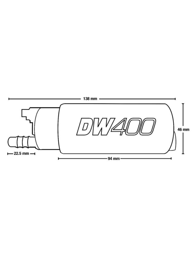 9-401-1001 Universalus kuro siurblys DW400 415lph 1