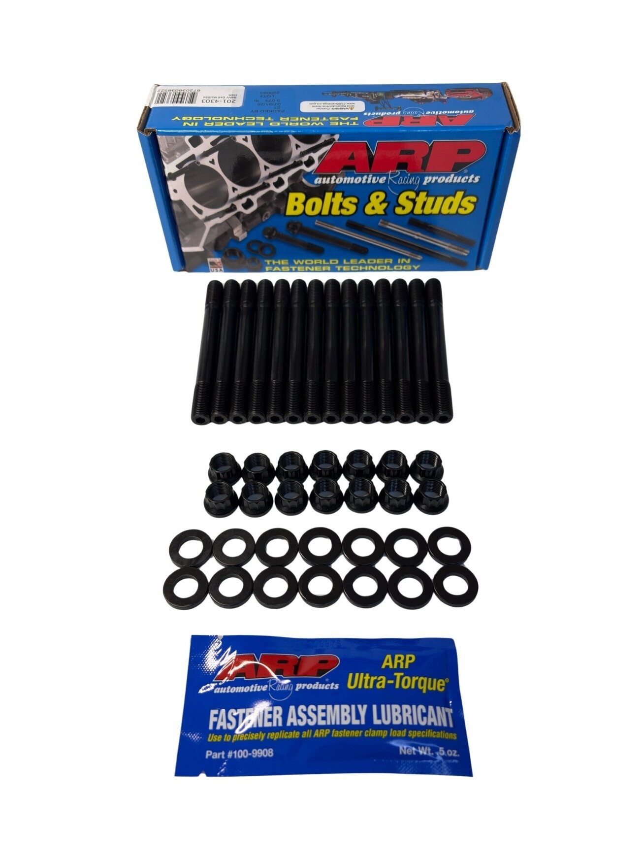 ARP 201-4303 cilindrų galvutės smeigių komplektas BMW M3 S54B32 2