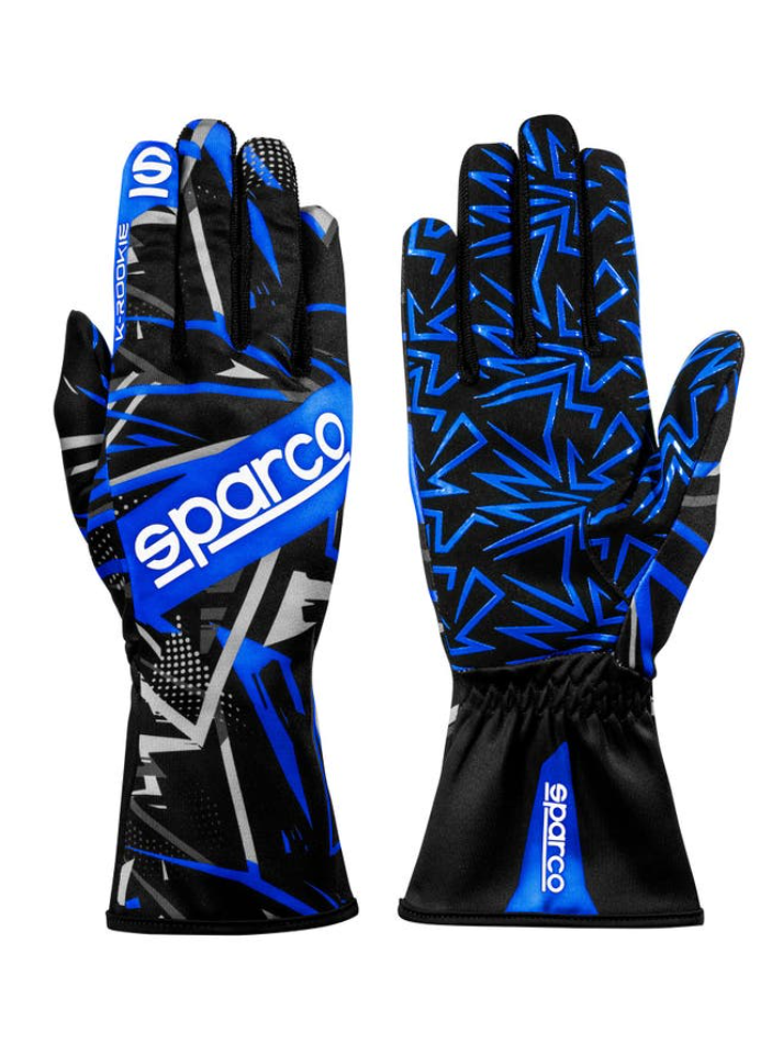 Sparco K-Rookie kartingo pirštinės BKG0001B0 (Dydžiai Ir Vaikams) 5