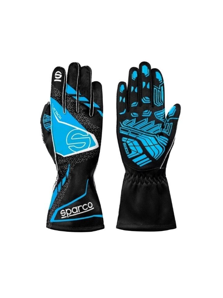 SPARCO K-ATTACK kartingo pirštinės BKG0004B0 (Dydžiai Ir Vaikams) 5