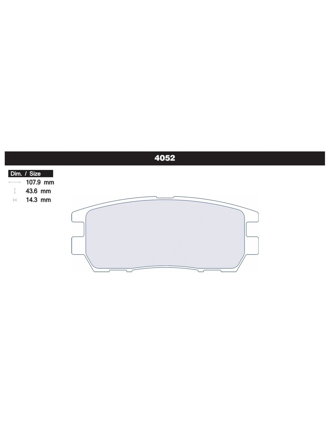 Carbone Lorraine stabdžių trinkelės 4052 Galinės Mitsubishi Lancer EVO 7/8/9 RS 1 Carbone Lorraine stabdžių trinkelės 4052 Galinės Mitsubishi Lancer EVO 7/8/9 RS 1