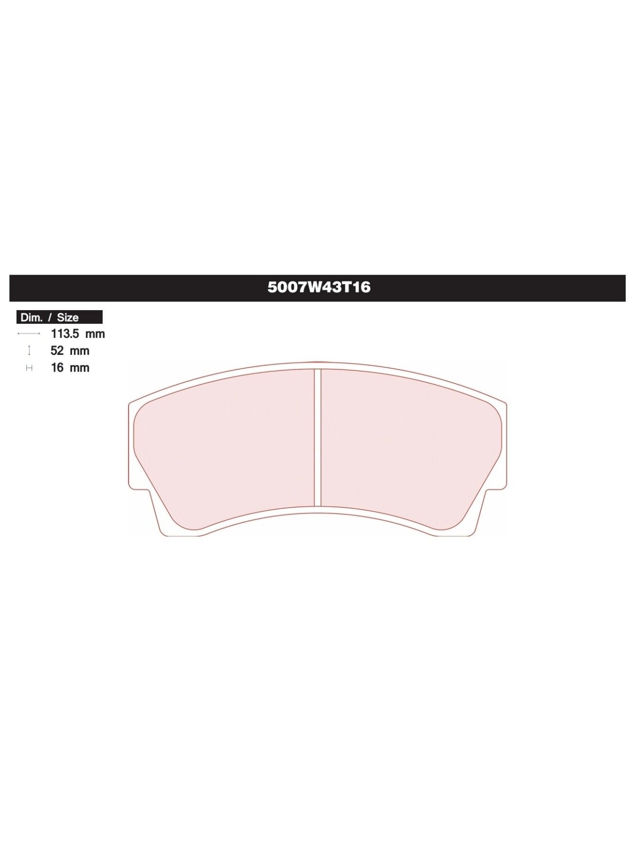 Carbone Lorraine stabdžių trinkelės 5007W43T16 galinės Subaru Sti N12 / N14 1