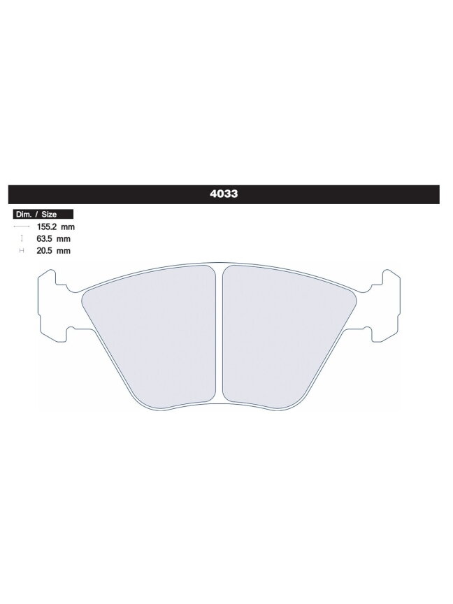 Carbone Lorraine brake pads 4033 Front BMW E46 / Z3 / E90 / E92 1 Carbone Lorraine brake pads 4033 Front BMW E46 / Z3 / E90 / E92 1