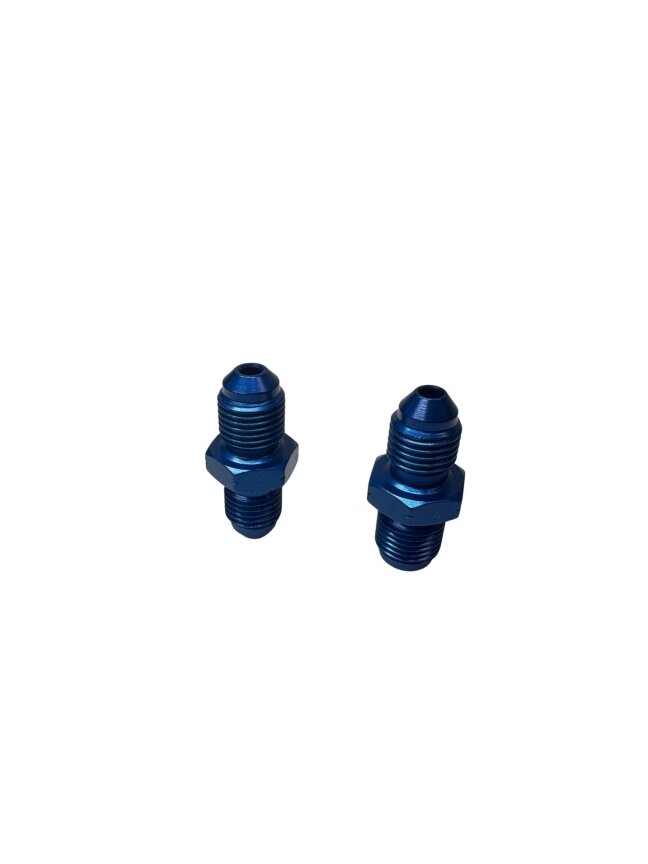 Goodridge 305-03-31D jungtis tiesi 3/8 JIC/UNF (AN3) į M10x1.0 (M10) 2 Goodridge 305-03-31D jungtis tiesi 3/8 JIC/UNF (AN3) į M10x1.0 (M10) 2