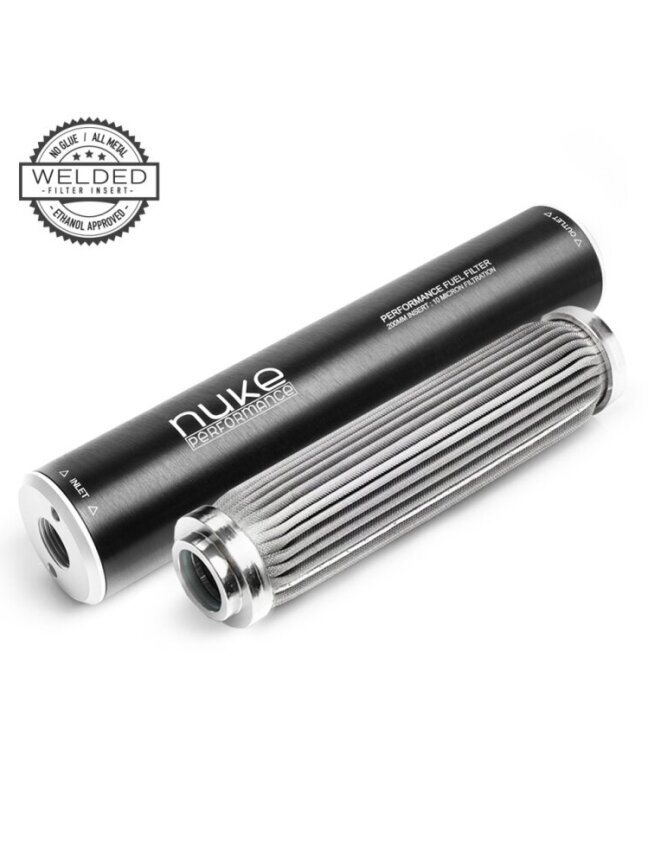 Nuke Performance kuro filtras PF200 10 mikronų AN10 Nuke Performance kuro filtras PF200 10 mikronų AN10