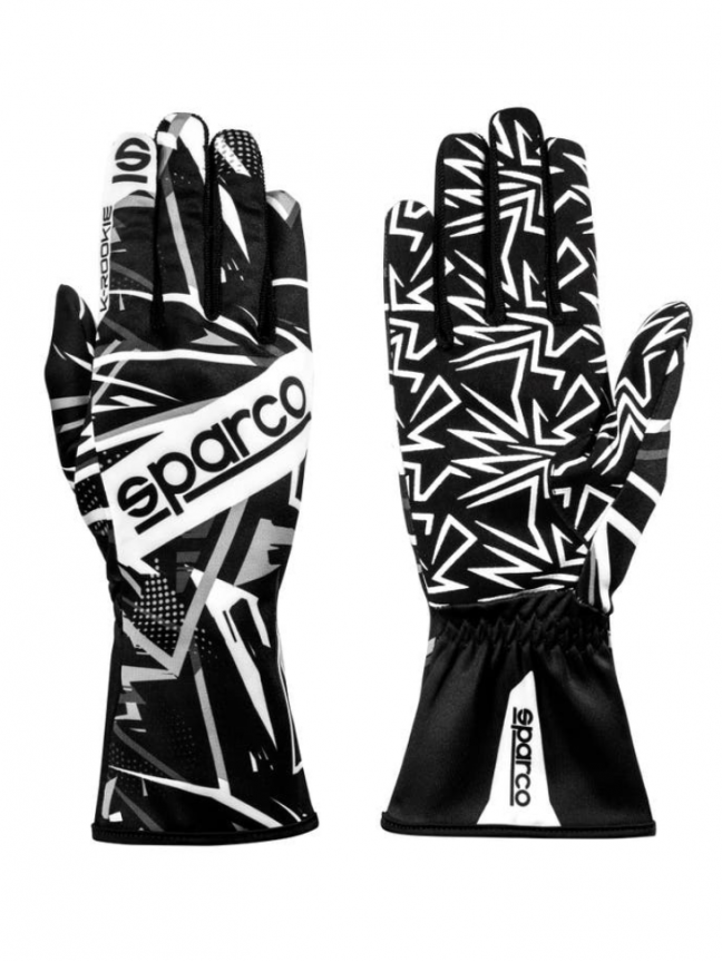 Sparco K-Rookie kartingo pirštinės BKG0001B0 (Dydžiai Ir Vaikams)