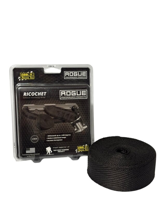 Thermotec termoizoliacinė juosta 11072 Ricochet Black 15m x 5cm