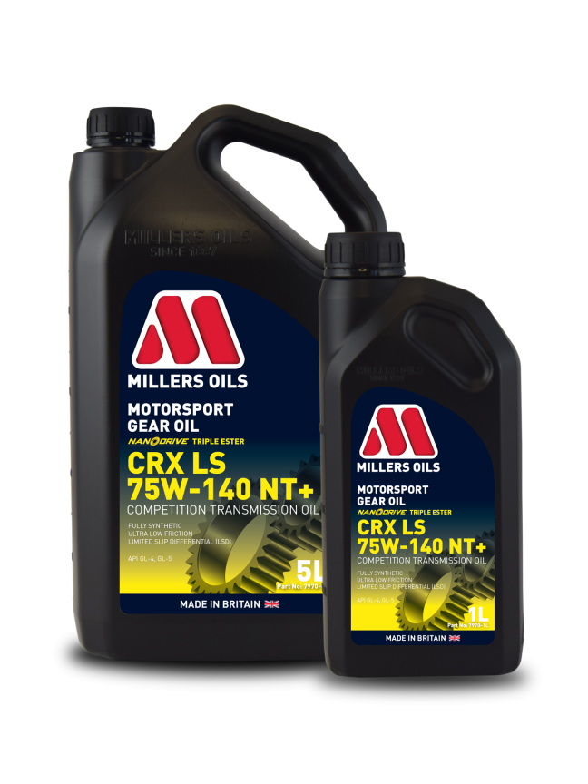 Transmisinė alyva Millers Oils CRX LS 75w140 NT+ Transmisinė alyva Millers Oils CRX LS 75w140 NT+